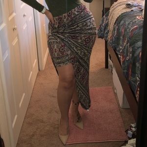 •Rue 21 Asymmetrical Skirt•